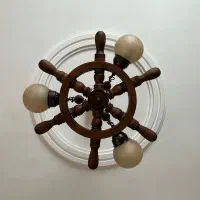 لوستر چوبی