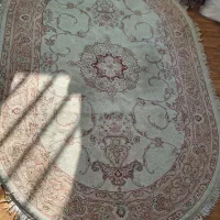 فرش ماشینی بیضی و گرد
