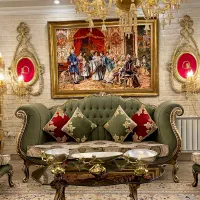 مبلمان و نهار خوری مبل استیل سلطنتی فرانسوی (نو|مبلمان خانگی و میز عسلی|تهران, اقدسیه|دیوار