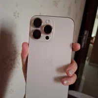 آیفون ۱۶پرومکس ریجسترشده۲۵۶گیگ رنگ شنی صحراییZaa