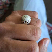 انگشتر نقره 925 (مهره)