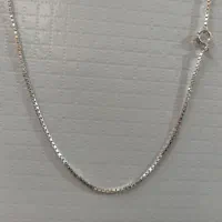 زنجیر نقره طرح ونیزی کد ۶۶۳|جواهرات|اصفهان, مولوی|دیوار