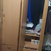 کمد لباس دو تکه ام دی اف دو حد نو سالم سالم