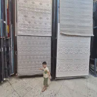 قالیچه۴ متری فرانسه سریکا برجسته نگارین بسکابادی|فرش|مشهد, امیر|دیوار
