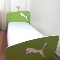 تخت یک نفره به همراه تشک