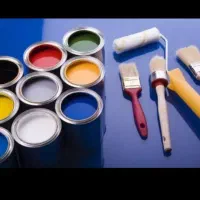 نقاشی طرح کاغذ دیواری رنگ‌ روغن ورنگ پلاستیک