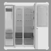 یخچال فریزر ساید سه درب