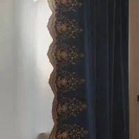 پرده زیر حریر خارجی و رویه مخمل درجه یک