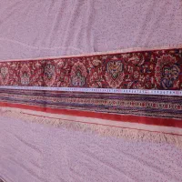 تابلوفرش ابریشم دستباف نیمه کاره