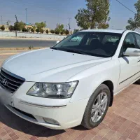 هیوندای سوناتا اتومات مدل 2010 سفید صدفی بدون رنگ