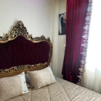 تخت دو نفره منبت چوب راش