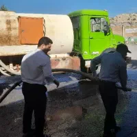 تانکر آب ۹۰۰۰ لیتری آماده به کار (دهلران)