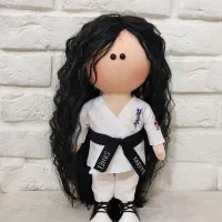 عروسک روسی تکواندوکار کاراته کار