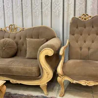 مبل ۹ نفره نیمه کلاسیک|مبلمان خانگی و میز عسلی|آمل, |دیوار