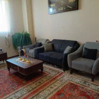 مبل هفت نفره در حد نو بدون میز