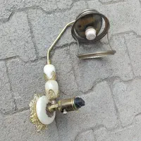 روشنایی گازی قدیمی برنجی