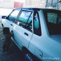 ماشین پراید سفید مدل ۸۲|خودرو سواری و وانت|زاگرس, |دیوار