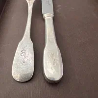 ست چاقو و چنگال با روکش نقره کریستوفل فرانسه|کلکسیون اشیاء عتیقه|تهران, یوسفآباد|دیوار