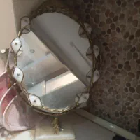 اینه قدیمی برنجی.باقد۶۰سانت