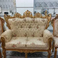 مبل سلطنتی 7نفره میز غذا خوری 4نفره|مبلمان خانگی و میز عسلی|تهران, صاحب الزمان|دیوار