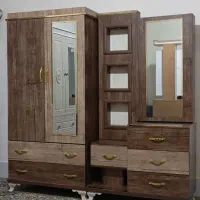کمد لباس و آینه دراور مناسب جهیزیه