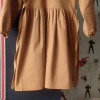 پیراهن کتان دخترونه|کفش و لباس بچه|سمنان, |دیوار