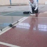 بتن ریزی ماله پروانه کف سابی