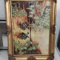 تابلو ترمه|صنایع دستی و سایر لوازم تزئینی|اراک, |دیوار