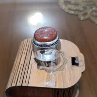انگشتر عقیق یمنی اصل نقره 925 حکاکی آیه هفت شرف