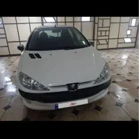 ۲۰۶ تیپ۲ سفید مدل ۹۶ بیرنگ