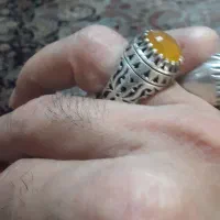 انگشتریاقوت زرد