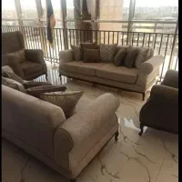مبل راحتی پنج نفره  دلیل چک  تعمیر تولید انواع مبل|مبلمان خانگی و میز عسلی|مشهد, احمدآباد|دیوار