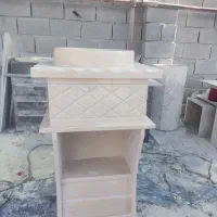 روشویی سنگی|لوازم سرویس بهداشتی|شیراز, گچی|دیوار