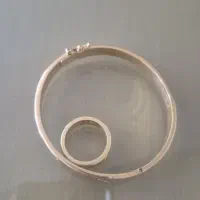 النگو بچگانه ودستبند با انگشتر