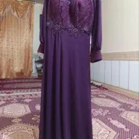 لباس مجلسی دومانتوومقداری روسری