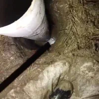 چاه مته ای.تراکتوری