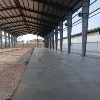 بتن ریزی کف سوله با خلاطه ماله برقی پروانه ای