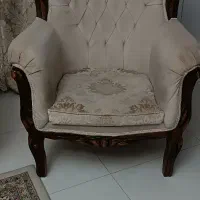 مبلمان 9‌ نفره استیل، چوب گردو|مبلمان خانگی و میز عسلی|کرج, اتحاد|دیوار