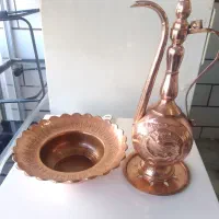 آفتابه لکن مسی وکشکول