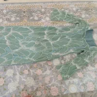 سایز ۴۰تا ۴۲ مجلسی سنگ دوزی شده استر ساتن|لباس|سراب, |دیوار