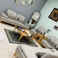 مبل راحتی مدل پازلی از تولیدی مبلمان کاج