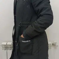 کاپشن مشکی گرم زنانه سایز ۴۲