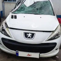 پژو207 تصادفی