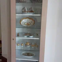 بوفه طلایی بژ