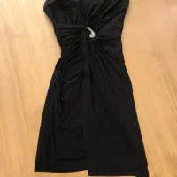 چند مدل پیراهن مشکی کوتاه مجلسی مزونی