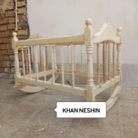 گهواره های چوبی|تخت و صندلی بچه|قم, کاسه گران|دیوار