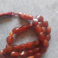 تسبیح عقیق یمن اصل|کلکسیون اشیاء عتیقه|بناب, |دیوار