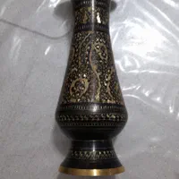 گلدان قلمکاری دستساز