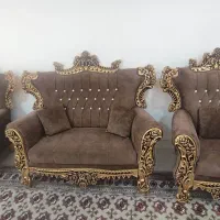 مبلمان راحتی درجه یک|مبلمان خانگی و میز عسلی|گنبد کاووس, |دیوار