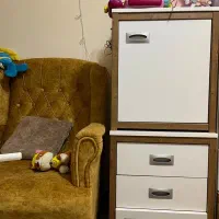 تخت خواب کودک و نوجوان کپل پا و کمد|تخت و سرویس خواب|تهران, آبشار تهران (دریاچه)|دیوار